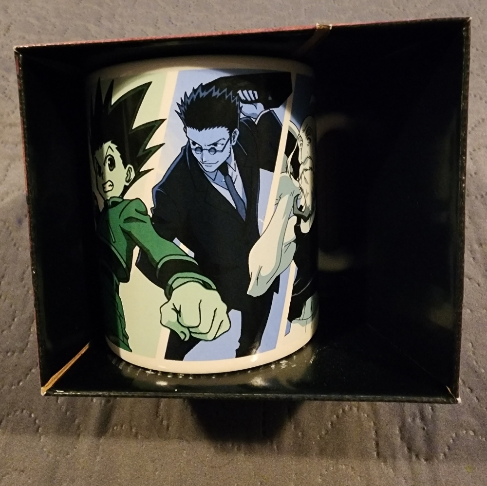 Hunter x hunter ceramic mug 16 oz.
